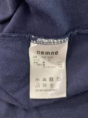 nemne/ネンネ/ポロシャツ/トップス/ネイビー/M