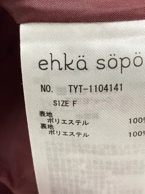 ehka sopo/エヘカソポ/ジャンパースカート/ワンピース/ドレス/パープル/F