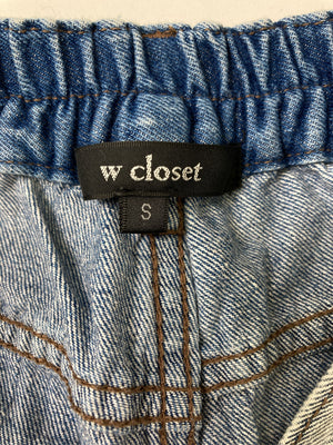 w closet/ダブルクローゼット/デニムパンツ/パンツ/ブルー/S