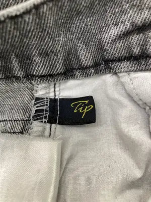 Top/トップ/デニムパンツ/パンツ/ブラック/F