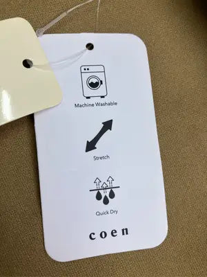 coen/コーエン/ノーカラージャケット/ジャケット/アウター/ベージュ/MEDIUM