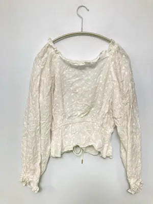 NICE CLAUP/ナイスクラップ/Tシャツ/カットソー/トップス/ホワイト/F