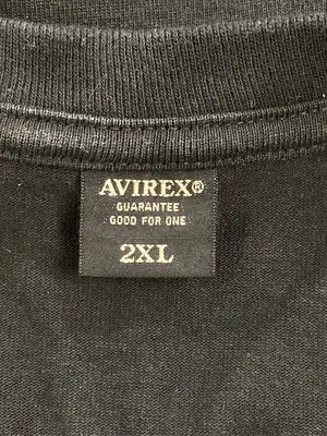 AVIREX/アヴィレックス/Tシャツ/カットソー/トップス/ブラック/2XL