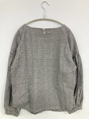 Samansa Mos2 blue/サマンサモスモスブルー/シャツ/ブラウス/トップス/グレー/F