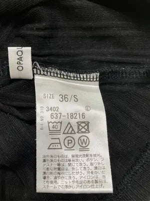 OPAQUE.CLIP/オペークドットクリップ/Tシャツ/カットソー/トップス/ブラック/36/S