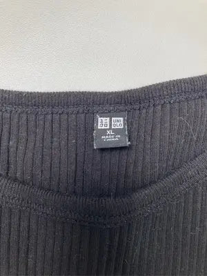 UNIQLO/ユニクロ/Tシャツ/カットソー/トップス/ブラック/XK