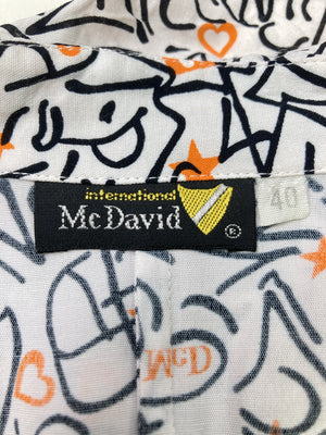 McDavid/シャツワンピース/ワンピース/ドレス/ホワイト/40