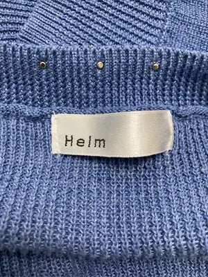 Helm/ヘルム/カーディガン/ボレロ/トップス/ブルー/L