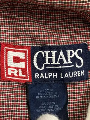CHAPS RALPH LAUREN/チャップスラルフローレン/シャツ/ブラウス/トップス/レッド/XL