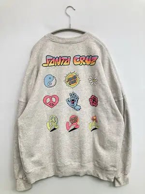 SANTA CRUZ/サンタクルーズ/スウェット/トップス/グレー/L