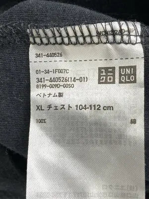 UNIQLO/ユニクロ/Tシャツ/カットソー/トップス/ブラック/XL