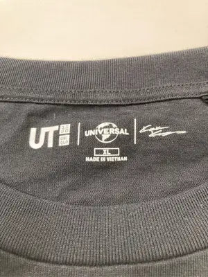 UNIQLO/ユニクロ/Tシャツ/カットソー/トップス/ブラック/XL