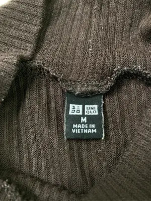 UNIQLO/ユニクロ/ニット/セーター/トップス/ブラウン/M