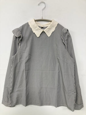 THE BAD and THE BEAUTIFUL/シャツ/ブラウス/トップス/グリーン/M