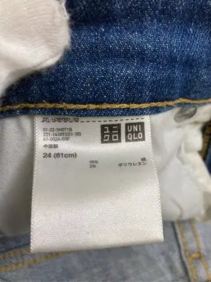 UNIQLO/ユニクロ/デニムパンツ/パンツ/ブルー/24 (61cm)