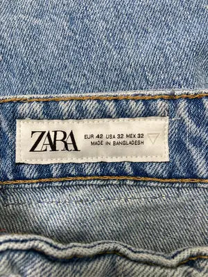 ZARA/ザラ/デニムパンツ/パンツ/ブルー/EUR 42/USA 32/MEX 32