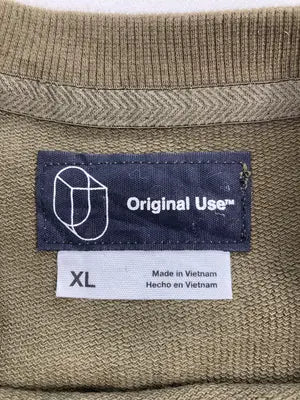 Original Use/スウェット/トップス/カーキ/XL