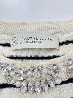 BEAUTY&YOUTH/ビューティーアンドユース/ニット/セーター/トップス/アイボリー