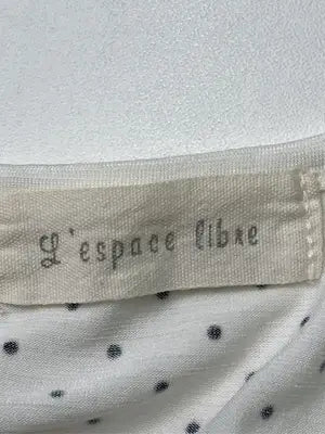 Espace L'etranger/Tシャツ/カットソー/トップス/アイボリー/L