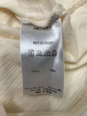 ROXY/ロキシー/Tシャツ/カットソー/トップス/アイボリー/L