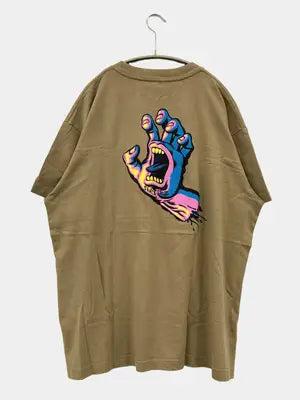 SANTA CRUZ/サンタクルーズ/Tシャツ/カットソー/トップス/ブラウン/L