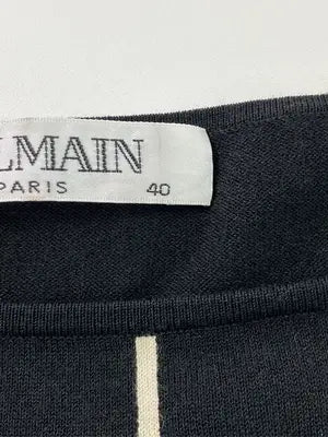 BALMAIN/Tシャツ/カットソー/トップス/ブラック/40