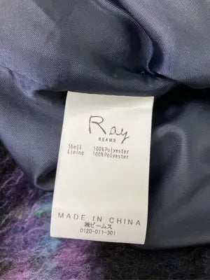 Ray BEAMS/レイビームス/ショートコート/ジャケット/アウター/パープル/0