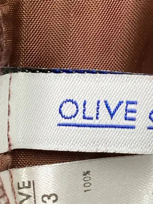 OLIVE des OLIVE/オリーブデオリーブ/スラックス/パンツ/ブラウン/F