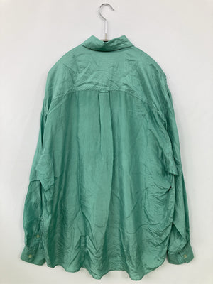 シャツ/ブラウス/トップス/ライトグリーン/S