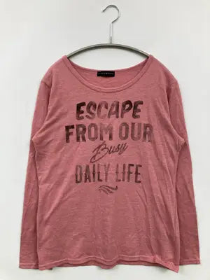 COOKIE HOUSE/クッキーハウス/Tシャツ/カットソー/トップス/ピンク/L