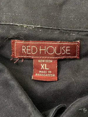 RED HOUSE/シャツ/ブラウス/トップス/ブラック/XL
