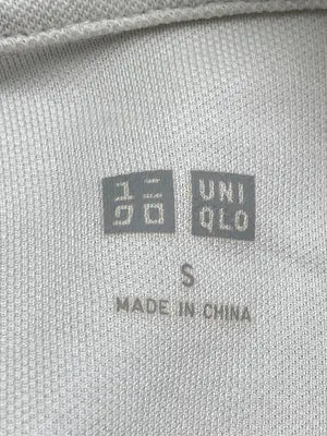 UNIQLO/ユニクロ/ポロシャツ/トップス/アイボリー/S