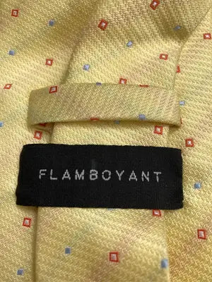 FLAMBOYANT/ネクタイ/ファッション雑貨/イエロー