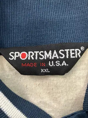 SPORTSMASTER/スタジャン/ジャケット/アウター/ネイビー/XXL