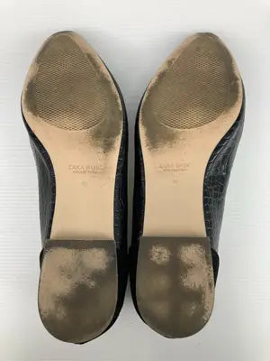 ZARA BASIC/ザラベーシック/バレエシューズ/シューズ/ブラック/40