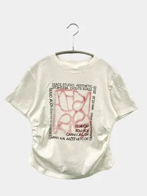 Tシャツ/カットソー/トップス/ホワイト/L