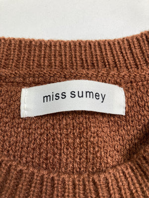 miss sumey/ミススミー/ニット/セーター/トップス/ブラウン/160/84A
