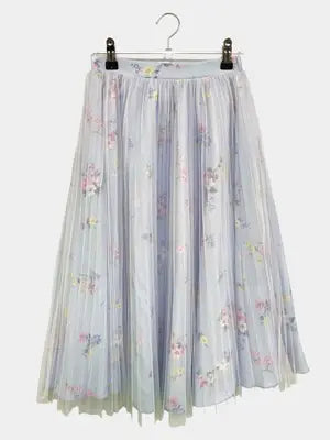 tocco closet/ロングスカート/スカート/スカイブルー/M