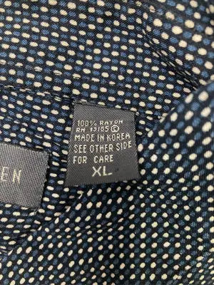 VAN HEUSEN/ヴァンヒューゼン/シャツ/ブラウス/トップス/ネイビー/XL