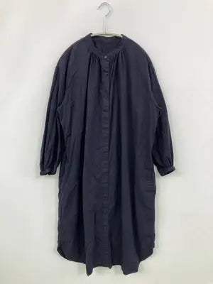 UNIQLO/ユニクロ/シャツワンピース/ワンピース/ドレス/ネイビー/M
