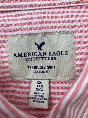 American Eagle Outfitters/アメリカンイーグルアウトフィッターズ/シャツ/ブラウス/トップス/レッド/XXL