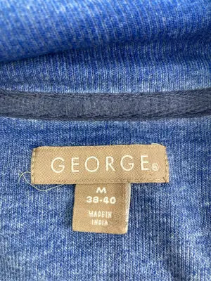 GEORGE/ジョージ/ニット/セーター/トップス/ブルー/M