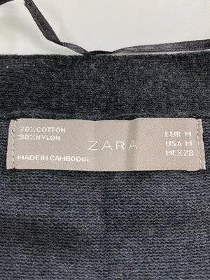 ZARA/ザラ/カーディガン/ボレロ/トップス/グレー/M