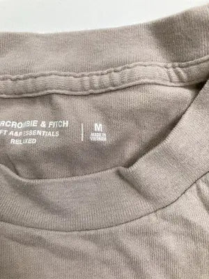 Abercrombie & Fitch/アバクロンビーアンドフィッチ/Tシャツ/カットソー/トップス/ベージュ/M
