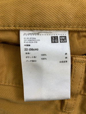 MARNI × UNIQLO/マルニユニクロ/デニムパンツ/パンツ/オレンジ/22(56cm)
