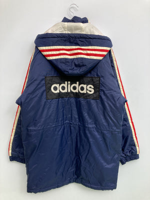 adidas/アディダス/ダウンジャケット/コート/ジャケット/アウター/ブルー/S