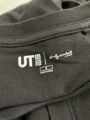 UNIQLO/ユニクロ/Tシャツ/カットソー/トップス/ブラック/S