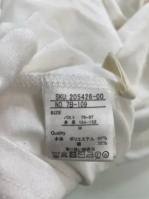 Tシャツ/カットソー/トップス/ホワイト/M