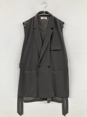 Loose/ルース/ベスト/トップス/ブラック/L