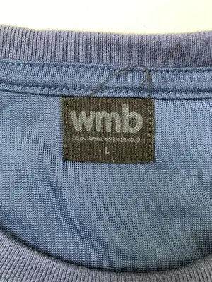 wmb/ダブリューエムビー/Tシャツ/カットソー/トップス/ブルー/L